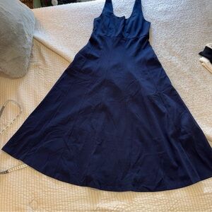 Boden Navy Lined Ponte Dress 10